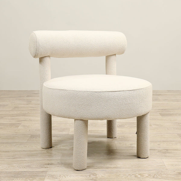 Artesia - Bouclé<br>Armchair Lounge Chair - Bloomr