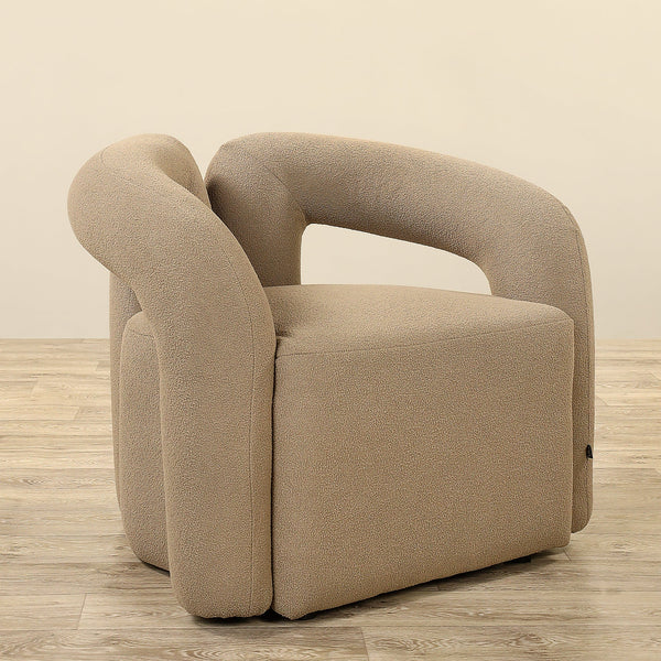 Marquette - Bouclé <br> Armchair Lounge Chair - Bloomr