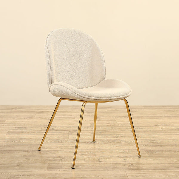 Val - Bouclé<br> Dining Chair - Bloomr