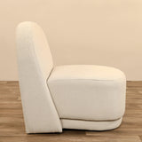 Addo - Bouclé <br>  Armchair Lounge Chair - Bloomr