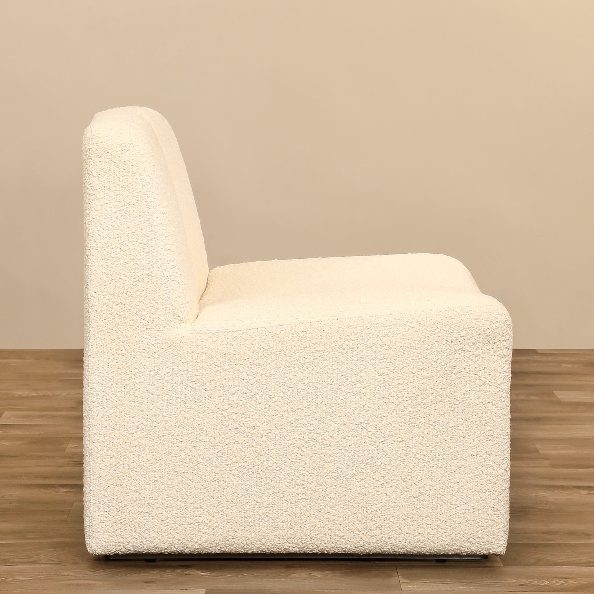 Nella - Bouclé<br>Armchair Lounge Chair - Bloomr