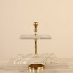 Tier Onyx Marble Cake Stand - Bloomr